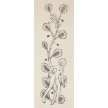 Gill (Eric) - 6 decorative borders,   comprising  : Girl and Cupid, 1926; Girl with Knee Raised,