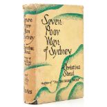 Stead (Christina) - Seven Poor Men of Sydney,   first edition,  original cloth, mottled and damp-