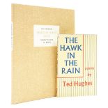 Hughes (Ted) - The Hawk in the Rain,   spotting to endpapers, dust-jacket, some light scattered