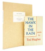 Hughes (Ted) - The Hawk in the Rain,   spotting to endpapers, dust-jacket, some light scattered