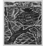 Jones (David) - The Chester Play of the Deluge,  the complete set of 10 wood-engravings for the