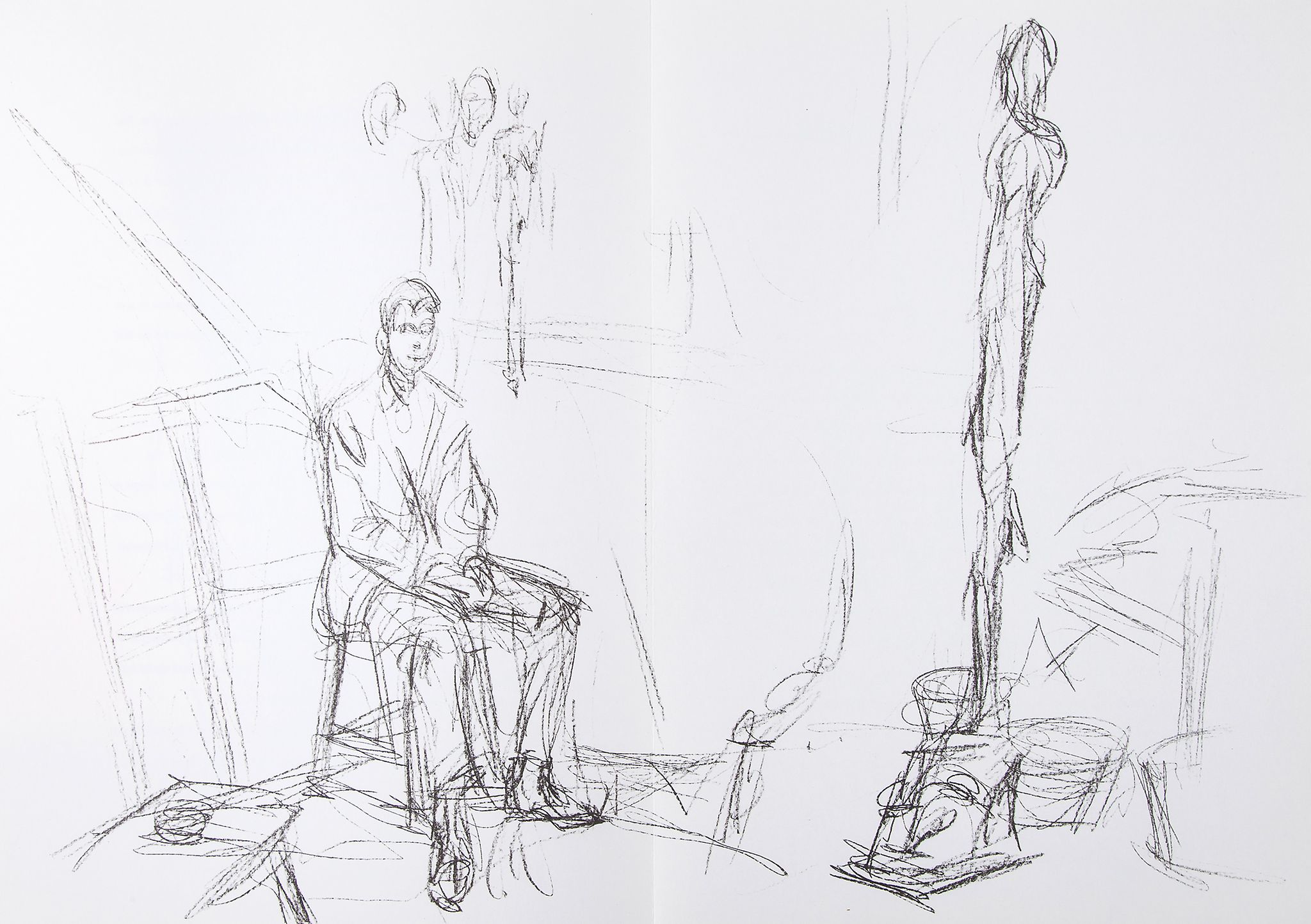 Giacometti (Alberto) - Derrière le Miroir,  no.39/40, 98  &  127, together 3 vol.,   the first a - Image 2 of 2