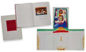 Spender (Stephen) and David Hockney. - China Diary,   number 310 of 1000 copies   signed by the