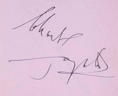 AUTOGRAPH ALBUMS - INCL. NOEL COWARD - Two autograph albums, different sizes, with signatures by - Image 3 of 6