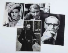 OLIVIER, LAURENCE - A group of black and white photographs signed by Laurence Olivier  A group of