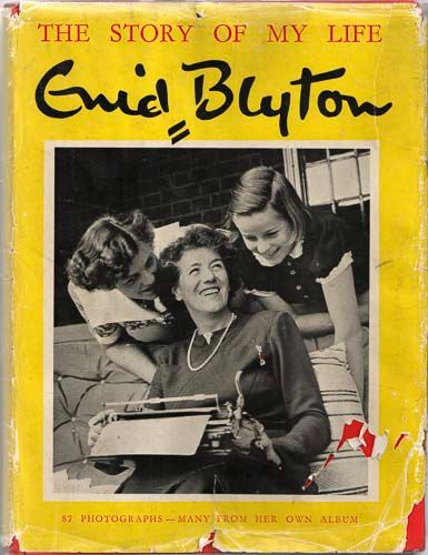 BLYTON, ENID - Black and white photograph of the writer, signed and annotated  Black and white - Image 2 of 2