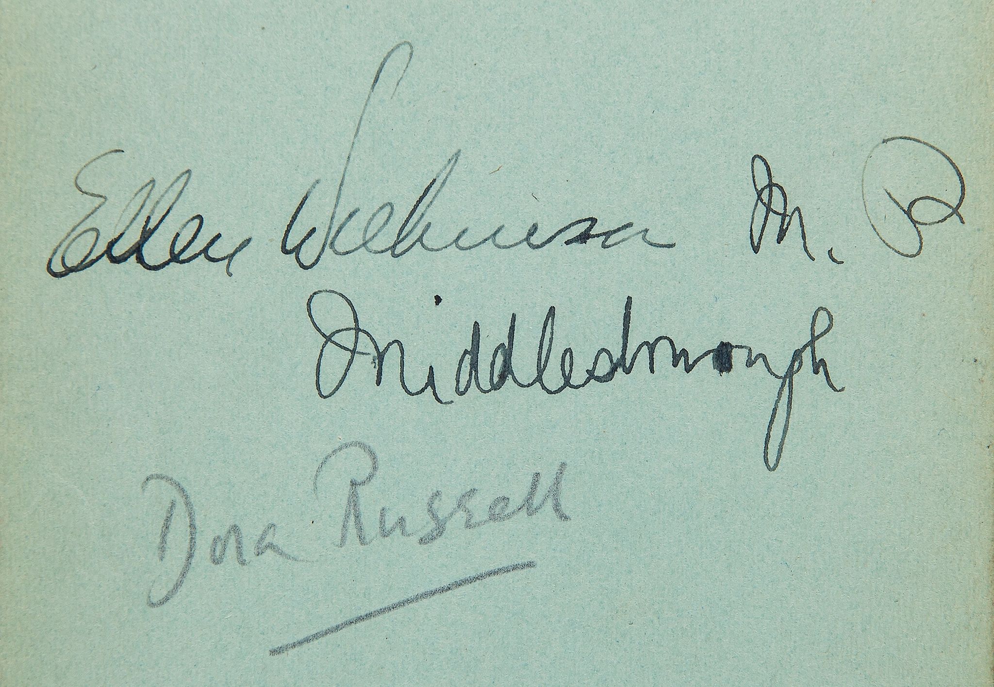 AUTOGRAPH ALBUM - INCL. BRITISH POLITICIANS - Autograph album with signatures by British politicians - Image 3 of 5