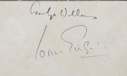 AUTOGRAPH ALBUMS - INCL. NOEL COWARD - Two autograph albums, different sizes, with signatures by - Image 4 of 6