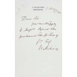 ARTISTS - Large collection of letters, photographs, notes Large collection of letters, photographs,