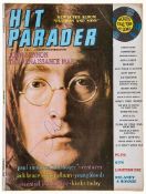 LENNON, JOHN - Copy of issue no. 65 of 'Hit Parade' signed "John Lennon  Copy of issue no. 65 of '