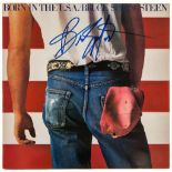 SPRINGSTEEN, BRUCE - 12" vinyl copy of Bruce Springsteen’s LP ‘Born in The USA’ signed...  12" vinyl