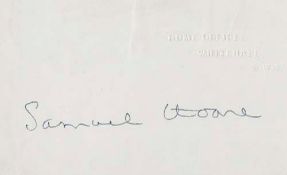 ROYALTY AND POLITICIANS INCL. WINSTON CHURCHILL - Autograph album containing letters,