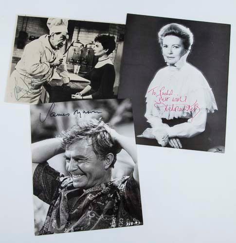 CLASSIC HOLLYWOOD - Collection of photographs and cards signed by prominet Hollywood... - Image 2 of 2