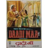 ACTION AND CRIME - DAADI MAA, original poster in colours, mounted, 1966, 102 x 76  DAADI MAA,