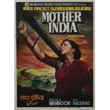 MOTHER INDIA - Two original posters in colours, mounted  Two original posters in colours,   mounted