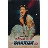 ACTION AND CRIME - BAARISH, original poster in colours, mounted, 1957  BAARISH, original poster in