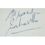 AUTOGRAPH ALBUMS -INCL. IVOR NOVELLO - Three autograph albums, different sizes , with signatures