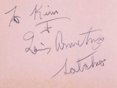 AUTOGRAPH ALBUMS - INCL.ERROL FLYNN - Two autograph albums with signatures of actors and