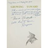 ROOSEVELT, ELEANOR - Growing Toward Peace by Regina Tor and Eleanor Roosevelt signed by...   Growing