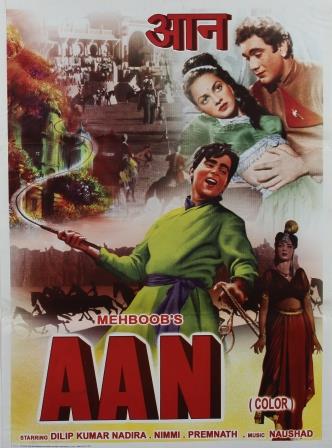 MIXED POSTERS COLLECTION - A group of vintage posters in colour for various films including Aan A