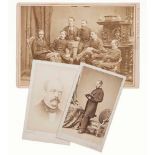 PHOTOGRAPHIC COLLECTION - Carte-de-visite by Numa Blanc of Prussian Prime Minister Otto von...