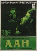 AAH - Original poster in colours, mounted, 1953, 102 x 76cm  Original poster in colours,   mounted,
