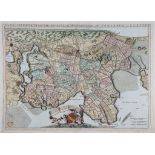 Low Countries.- Senex (John) - The VII United Provinces,  the Low Countries with large decorative