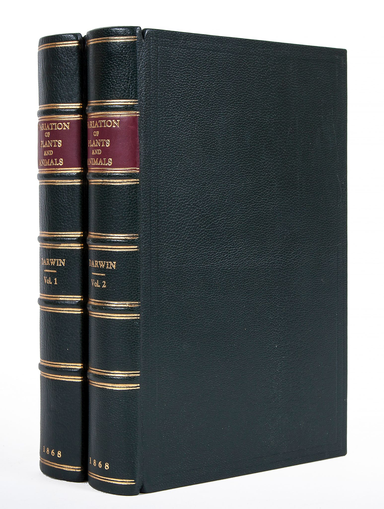 Darwin (Charles) - The Variation of Animals and Plants under Domestication,  2 vol.,   first edition