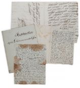 French miscellany.- - Instruction après la Communion des Enfans, manuscript in French, 10pp