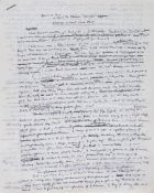Innes (Hammond, - writer , 1913-88) Autograph manuscript first draft of short story...   writer  ,