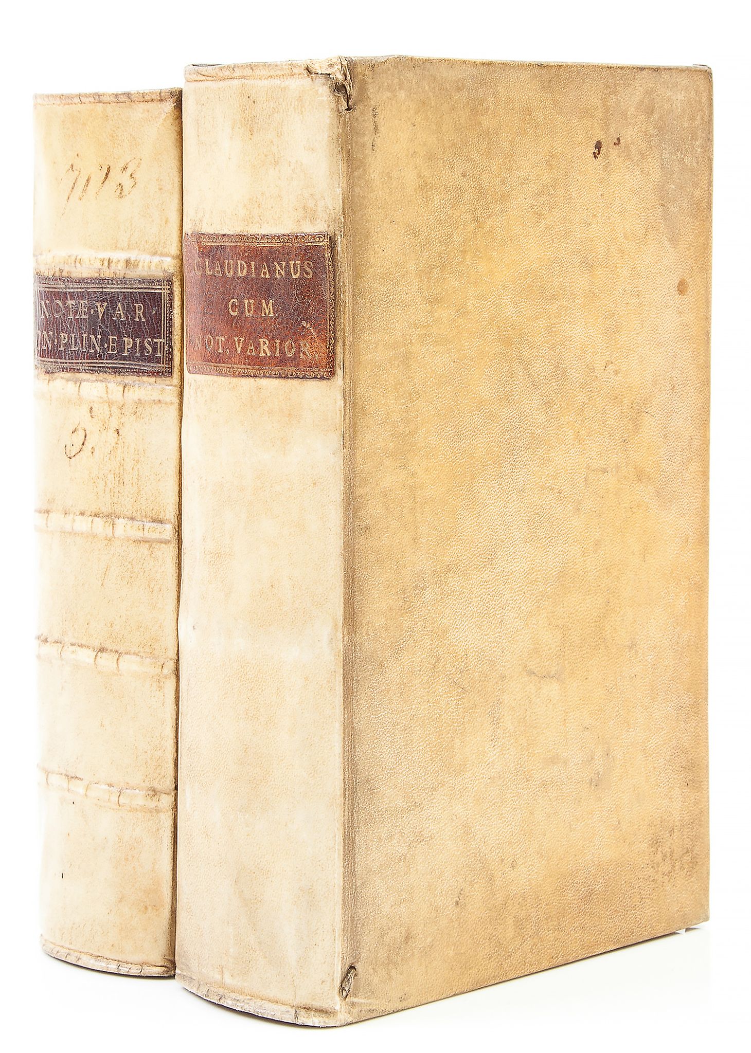 Plinius Secundus (Gaius Caecilius) - Epistolarum Libri X,   additional engraved title, woodcut