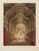 Ackermann -  Chapel of All Souls College; Hall of University College; Hall of...   (Rudolph,