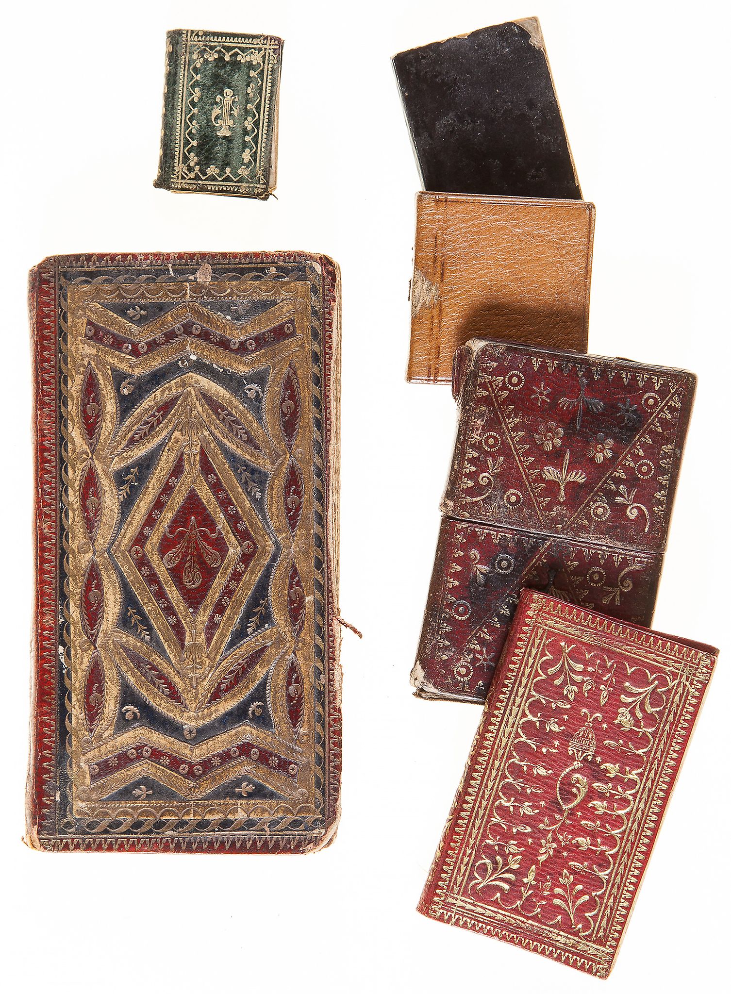 Miniature books.- - Petit Bijou des Dames (Le),   original gilt-stamped green morocco, binding