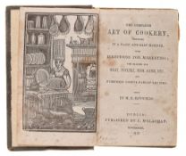 Reynolds (M.E.) - The Complete Art of Cookery,   first Dublin edition ,  half-title, wood-engraved