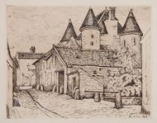 Heseltine (Arthur Joseph) - Fontainebleau et les Environs,  Eaux fortes, [  number 1 of c.12 copies