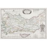 -. Sanson (Guillaume) - small mixed group of maps of classical Turkey  including the rare map Asia
