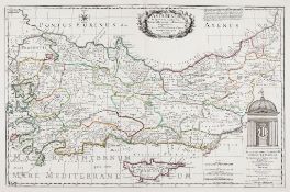 -. Sanson (Guillaume) - small mixed group of maps of classical Turkey  including the rare map Asia