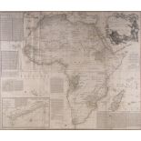 Boulton (Solomon) - Africa, with All Its States, Kingdoms, Republic,s Regions, Islands,  ,  wall map