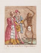 Holbein (Hans) - The Dance of Death,   2 engraved portraits and only 30 (of 31) hand-coloured