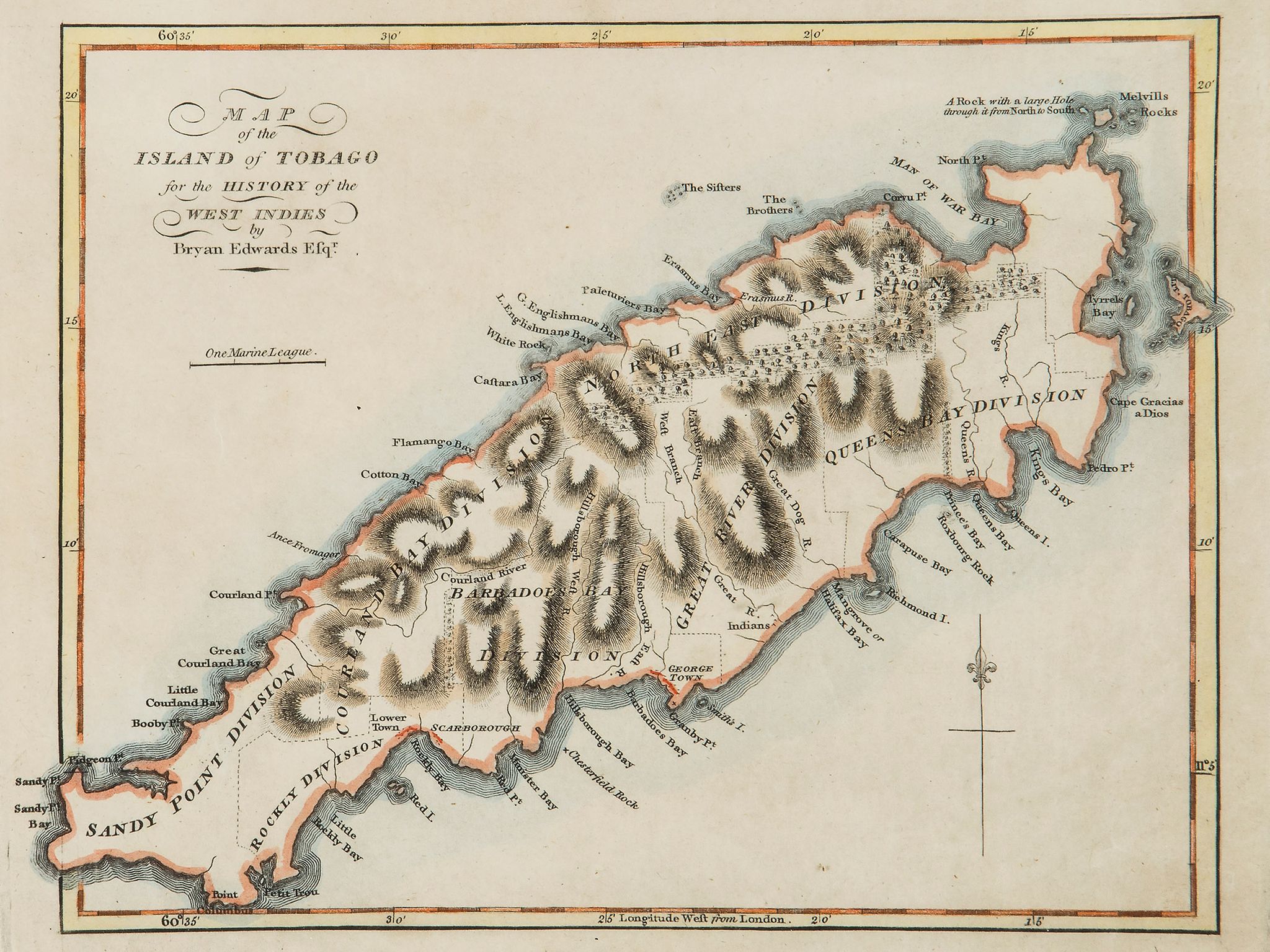 West Indies.- - A small mixed group of maps,  comprising A New and Accurate Map of the Island of - Image 7 of 7