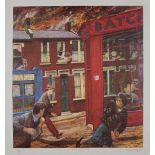 Carel Weight (1908-1997) - Allegro Strepitoso; The Day of Doom (+ one other) two lithographs printed