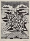 Jacques Villon (1875-1963) - l'Agile lithograph, 1950, signed in black ink, on wove paper, with full
