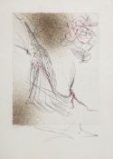 Salvador Dalí (1904-1989) - Le Spectre et la Rose (M. ) etching with drypoint and roulette printed