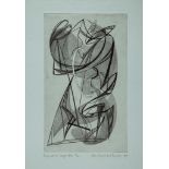 John Buckland-Wright (1897-1954) - Baigneuse et Satyre No.2 (M.47) etching with soft-ground and