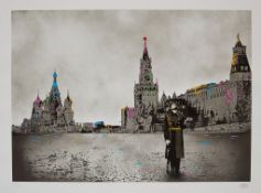 Nick Walker (b.1969) - The Morning After - Moscow screenprint in colours, 2009, signed in pencil,