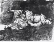 Paula Rego (b.1935) - Crumpled (R.202) lithograph, 2001-2002, signed and inscribed P.P 4/4 in