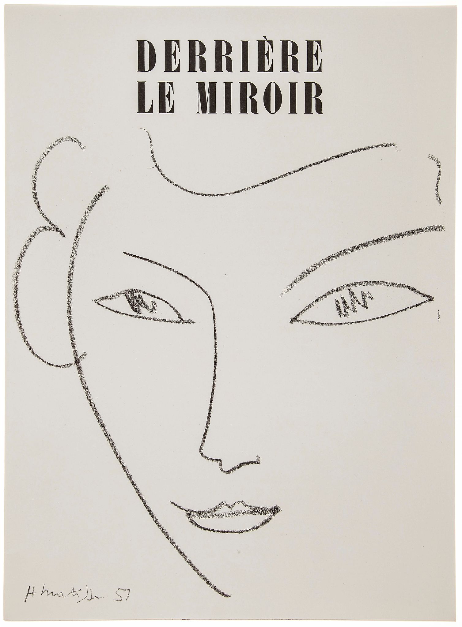 Henri Matisse (1869-1954) - Derrière le Miroir No.46 the publication, 1952, with text, reproductions