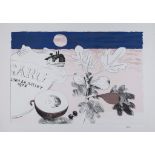 Mary Fedden (1915-2012) - Figs lithograph printed in colours, 1972, signed in pencil, on wove paper,