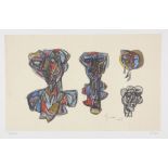 William Gear (1915-1997) - Untitled four offset lithographs printed in colours, 1947, each signed in