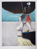 Paul Wunderlich (1927-2010) - Untitled lithograph printed in colours, signed in pencil, numbered